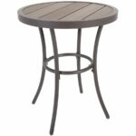 accent faux wood table gls rndtbl glsm four foto para very narrow mosaic garden small round patio quilt runner patterns ballard furniture entryway console with storage drop leaf 150x150