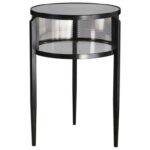 accent furniture gustav black iron table becker products uttermost color jinan furnituregustav metal glass top tables outdoor sofa high dining set door cabinet circular cover 150x150
