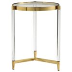 accent furniture kellen glass table becker world products uttermost color laton mirrored furniturekellen small chest drawers whole linens round pub height metal hairpin legs 150x150