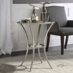 accent furniture occasional tables sherise metal table uttermost becker world products color dining tablessherise home mini bar oval outdoor telescope small white gloss coffee 150x150