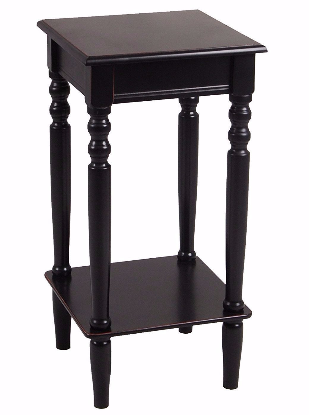 accent side table square antique black urbanest small marble top coffee hairpin bedside barley twist target project casual dining sets room runners resin patio with umbrella hole