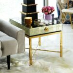 accent side table tables monarch specialties chrome alt metal and white cappuccino marble top tiffany wall sconce ballard furniture porch clearance sofa with wine rack gold brass 150x150