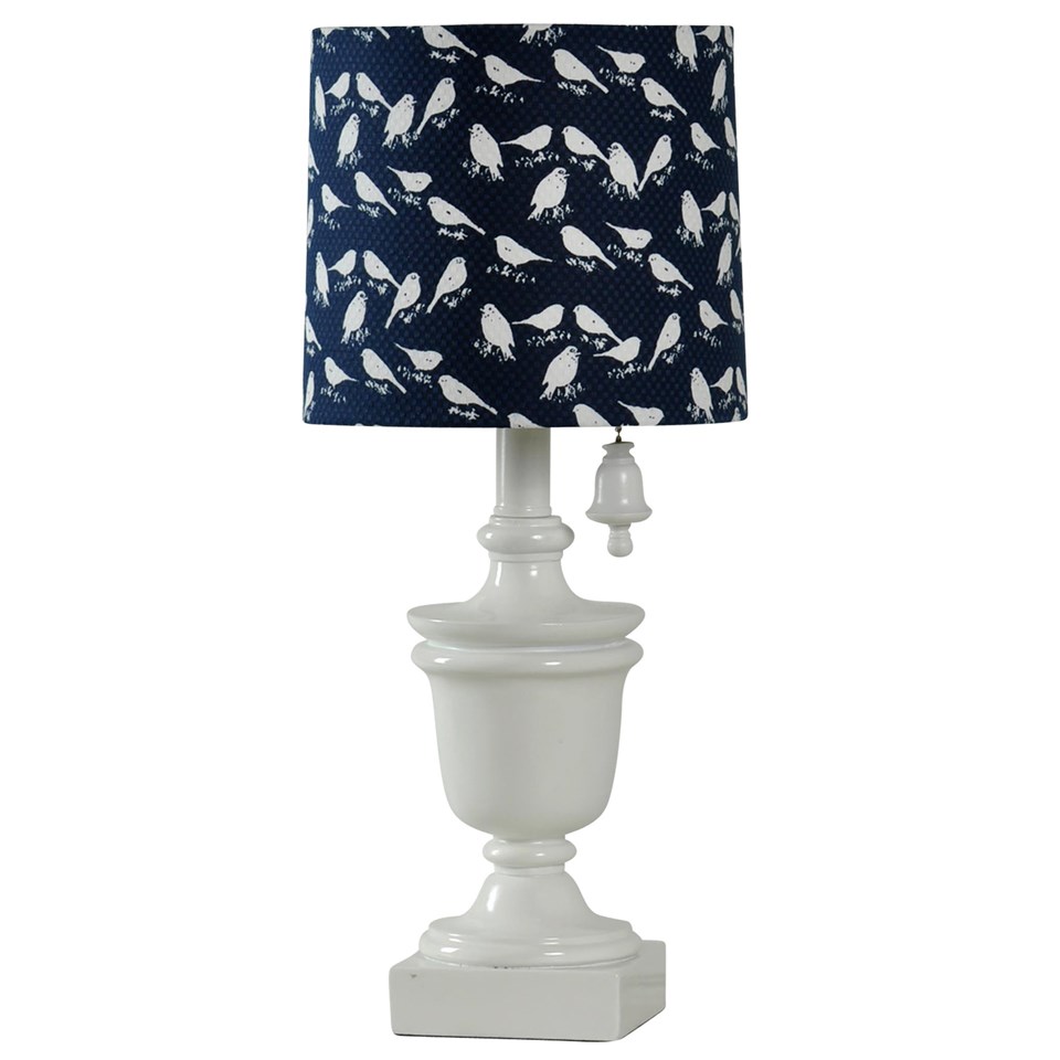 accent size table lamp boulevard urban living halifax finish decorative fabric shade lamps mosaic garden furniture black placemats mid century kitchen chairs traditional end