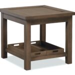 accent storage table hickory craft tables end with two removable trays metal target threshold patio chest cabinet tablecloth measurements windham coffee drummer stool adjustable 150x150