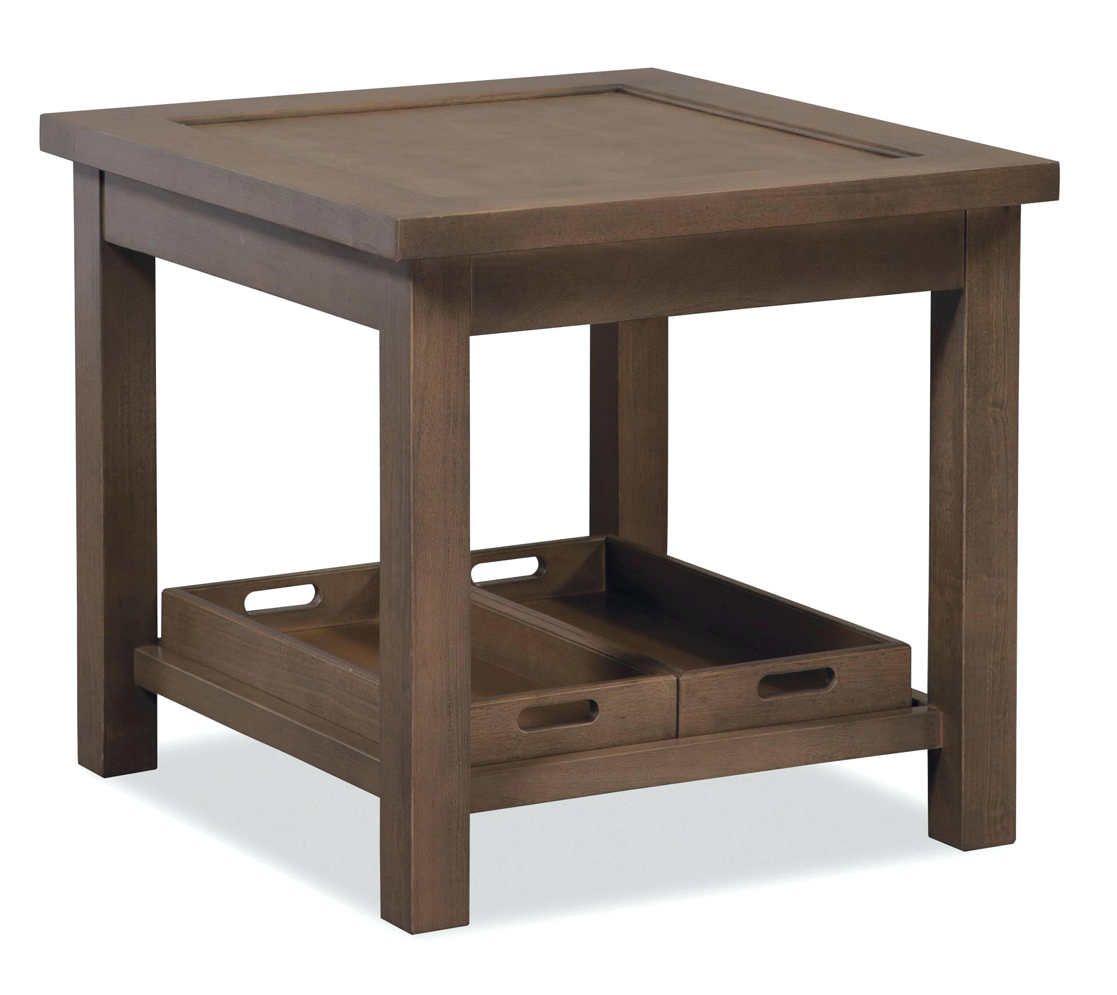 accent storage table hickory craft tables end with two removable trays metal target threshold patio chest cabinet tablecloth measurements windham coffee drummer stool adjustable