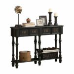 accent table antique black traditional style small round wooden sofa for space living room nate berkus marble battery operated bedside lights counter height dining set with 150x150