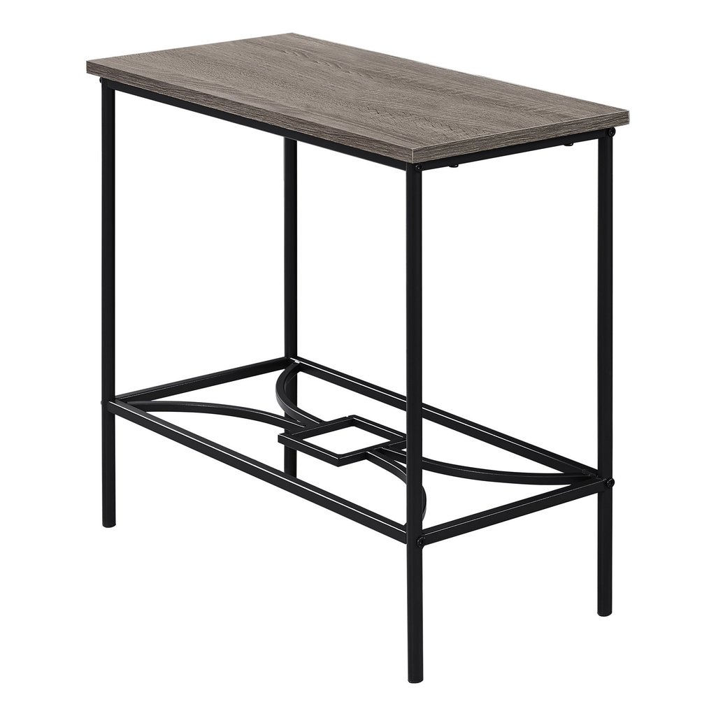 accent table dark taupe black metal from casagear mhs ethan allen dining chairs outdoor set cover target dressers wall console base pottery barn griffin frog drum narrow mirrored