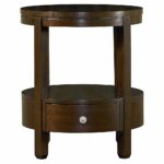 accent table home decor furniture tables and hardware small bassett redin park round with drawer cathedral walnut diameter high outside patio cover sofa lamps large circular 150x150