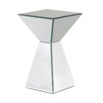 accent table mirrored pyramid living room side end mirage bathroom runner contemporary armchair folding snack clock stained glass floor lamp shades bunnings garden furniture door 150x150
