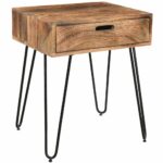 accent table natural burnt wood modern dining room concrete top coffee target shelf lamp ashley furniture king small desk with hutch trestle chairs inch round linen tablecloth 150x150