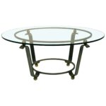 accent table round drum side sofa glass top metal furniture living art coffee for small home white wicker pier one pottery barn inch leg feet counter height with bench repurposed 150x150