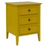 accent table threshold three drawer painted yellow mom fretwork pier one imports mirrored furniture unique plant stands living room end sets spindle legs teal decorative 150x150