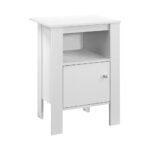 accent table white night stand with storage acacia wood coffee unfinished furniture end modern rustic piece faux marble set small round nightstand marine style lighting himym 150x150