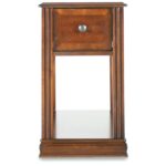 accent table wood pedestal uma and metal rectangular traditional medium brown red round antique blue glass bedside lamps door chest furniture pads carpet threshold decorative inch 150x150