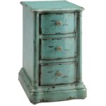 accent tables chair side table drawers morris home end products stein world color aqua blue tableschairside narrow nesting elegant dining room furniture sets patio clearance 150x150