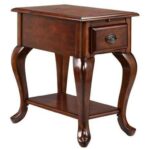 accent tables drawer chairside table rich cordovan finish products stein world color and cabinets morris home tableschairside making rustic coffee pottery barn square yellow 150x150