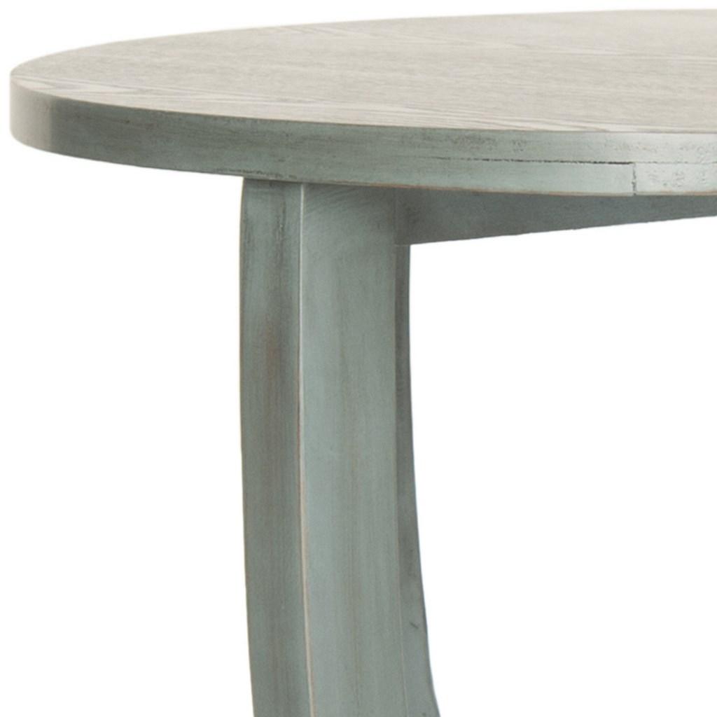 accent tables furniture safavieh swatch round pedestal table share this product small metal garden side long skinny sofa target turquoise lamp dining chairs garage threshold barn