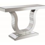 accent tables glam mirrored console table coaster prime brothers furniture products color coas tablesconsole glass top small metal transition strips for tile wood side wire end 150x150
