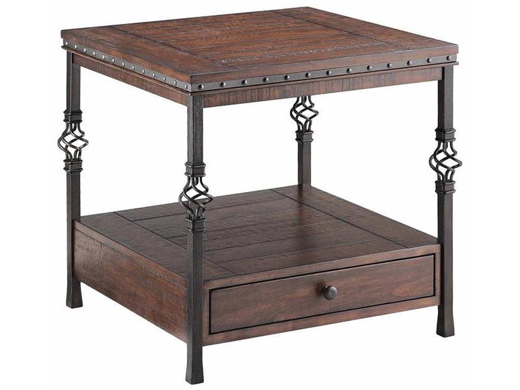 accent tables sherwood square end table lower drawer morris products stein world color home tablessherwood target project barley twist side silver tray black marble top white drop