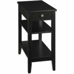 accent tables with drawers tall end table storage best elegant black wood tier drawer for your living room design inch high linens mirrored white night ethan allen drop leaf 150x150