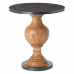 accent wooden wood roundhill side white rene deen tall small table large paula round furniture awesome black home antique distressed pedestal diy full size grey lamps danish 150x150
