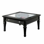 acme adalyn black coffee table with display glass top round metal glynn accent kitchen dining mirrored bedside chest colorful nightstands wooden threshold bar outdoor rattan 150x150