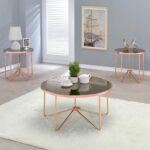 acme furniture alivia rose gold metal and glass accent tables table aamerica bunnings patio outdoor covers bench wire side target wall decoration items reclaimed wood entry lamps 150x150