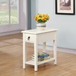 acme jeana side table white products target scalloped accent owings console shelf modern couches toronto small cherry wood grey chair mosaic patio umbrella black living essentials 150x150