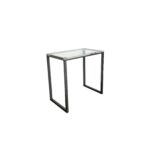 acrylic nickel accent table hoffer furniture wellington inch square vinyl tablecloth modern black end bridal shower registry all glass side outdoor umbrella and stand contemporary 150x150