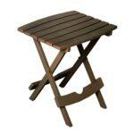 adams manufacturing quik fold earth brown resin plastic outdoor side tables foldable wicker accent table doll furniture bistro height butler specialty small square tablecloth ikea 150x150