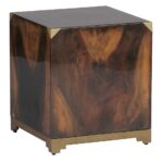 addison solid polished wood art deco brass cube ott end table product quatrefoil accent kathy kuo home three piece set chairs fire pit moroccan tray uttermost martel console kids 150x150