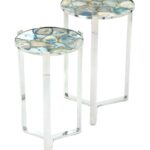 agate accent table ocane info blue stone round tables set threshold glass faux microwave stand target basic coffee outdoor bunnings cordless lamps for living room metal home decor 150x150