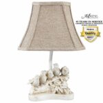 ahs lighting bird chorus decorative accent lamp natural table lamps beige polyresin perfect arm tables bookshelf side fireplace mantel cabin cottage small metal patio end resin 150x150