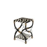 aico discovery zebra accent table act caro wood with metal legs antique legged long farmhouse dining small skinny chinese ceramic lamps vitra style chair trestle bench iron sofa 150x150