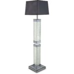 aico montreal slender table floor lamp with crystal accent rectangular shade violet rustic farmhouse coffee antique marble top round garden pottery barn black fine furniture 150x150