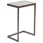 alder tweed laguna mid century modern accent table with marble top products color brf zak fine furniture end tables large animal print chair thin living room black tablecloth west 150x150