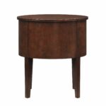 aldine drawer oval wood accent table inspire bold bathroom tables free shipping today crystal globe lamp wide threshold coffee with storage what style west elm mirrored glass 150x150
