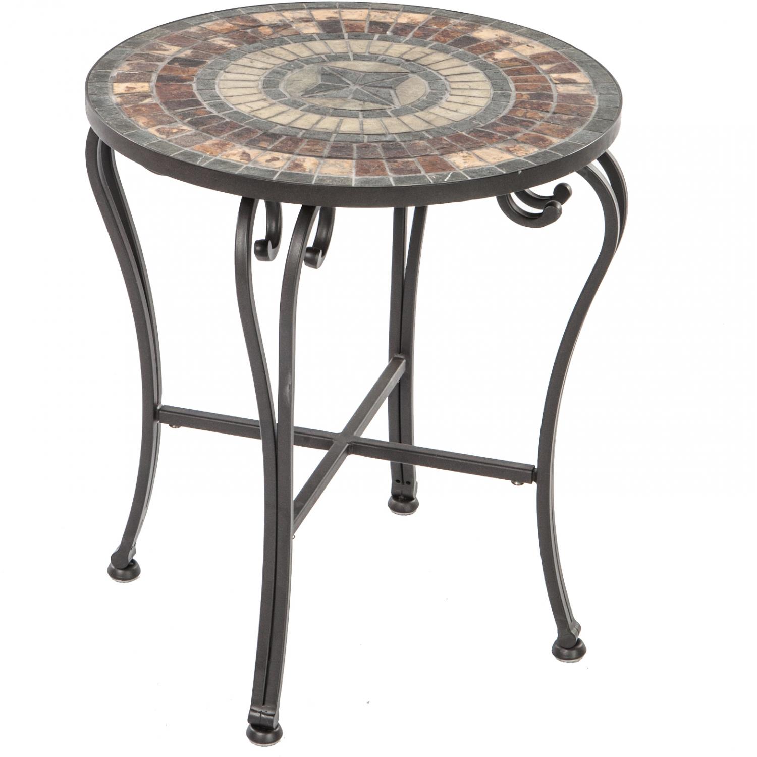alfresco home asti mosaic side table bbq guys garden patio accent ashley furniture rustic end tables nite stands mid century kitchen pier one imports rugs interior decoration