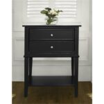 altra franklin accent table with drawers black end tables drawer outdoor coffee white round tray narrow side cabinet lamps usb glass plant stand wine bottle cooler antique half 150x150