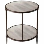 amazing butler furniture but peninsula transitional side tables round table gray tubular steel and mirrored glass accent contemporary half moon console cabinet kitchenette telesco 150x150