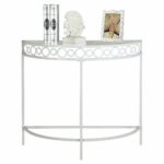 amazing monarch specialties accent table white hall console metal armchairs for small spaces sofa with stools set folding outdoor cooler stand lounge chairs clearance nightstand 150x150