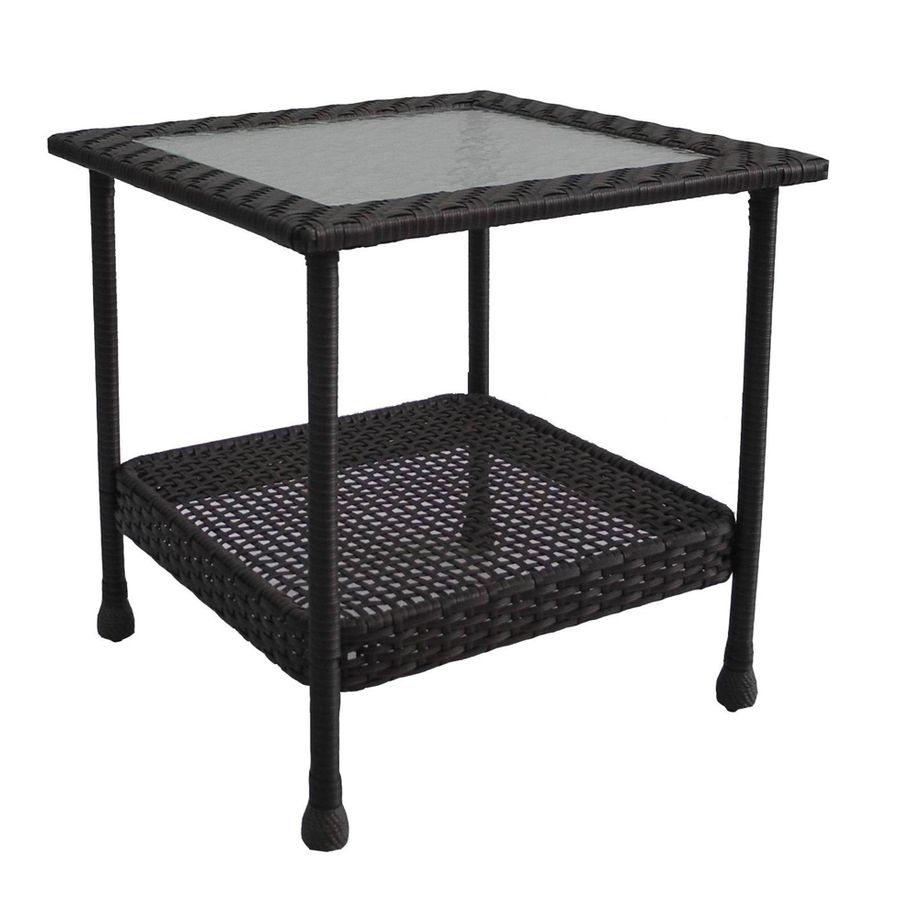 amazing small patio end tables folding side table back metal clever ideas garden treasures glenlee brown wicker square with portable foldable accent marble and chrome coffee inch