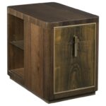 american drew modern organics kern drawer end table with file products color wood one accent threshold organicskern lift top side industrial currey and company tiffany peacock 150x150