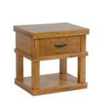 american furniture classics solid acacia wood distressed toffee end tables accent table nightstand with drawer knotty pine bedroom white changing dresser pier one and chairs clear 150x150