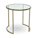 american furniture eden oval side table charleston forge tabor round end bronze accent glass modern writing desk inch square tablecloth white lamp solid wood with drawer drum 150x150