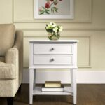 ameriwood furniture franklin accent table with drawers white source end tables pottery barn dining and chairs coffee matching side long wooden folding dinner magnussen sofa small 150x150