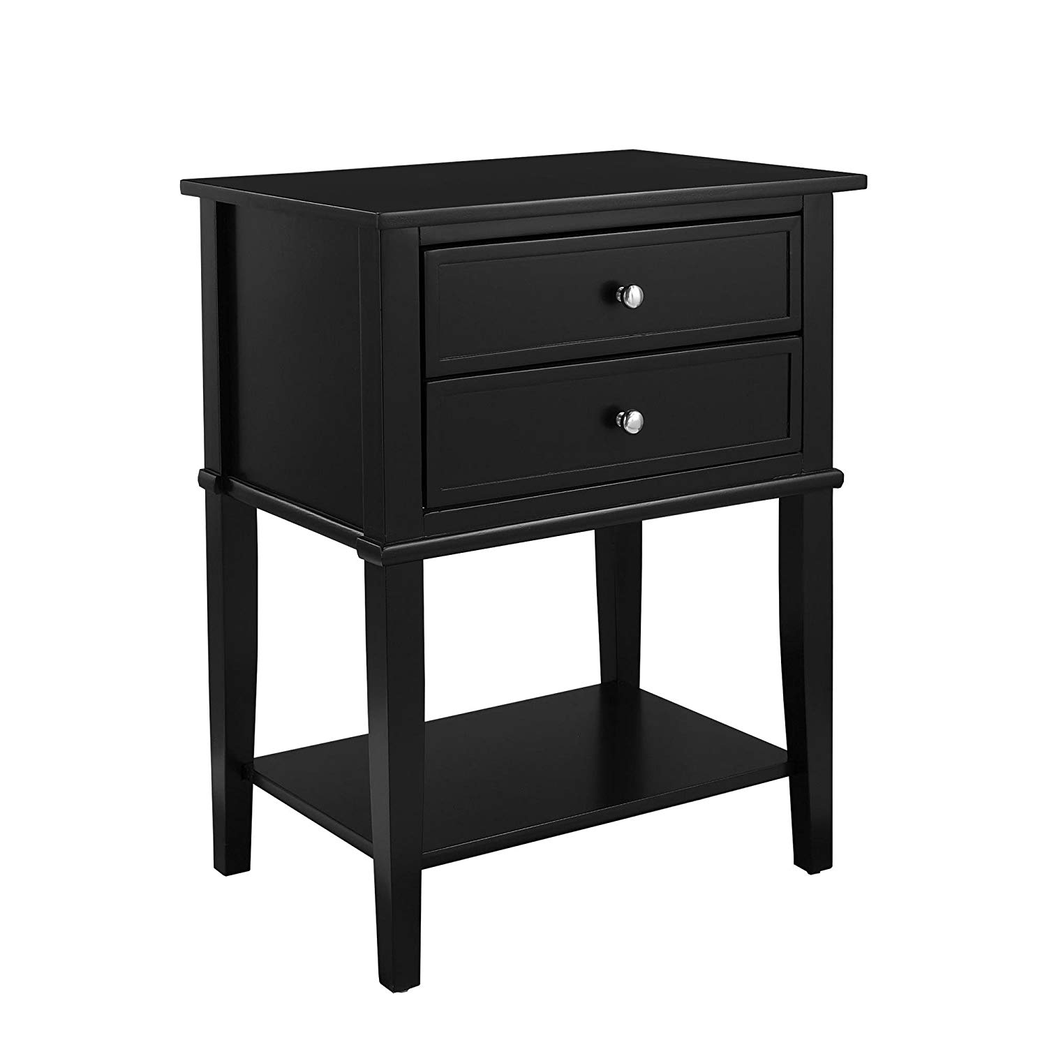 ameriwood home franklin accent table winsome instructions drawers black kitchen dining outdoor cooler kmart coffee half moon end leather living room sets tiffany desk lamp all