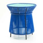 ames caribe garden side table ambientedirect garten beistelltisch blue outdoor accent hairpin counter height pub set cool lamps modern target tables wood rectangle end with drawer 150x150