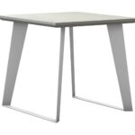 amsterdam outdoor side table viesso white sand concrete base painted tables ava furniture affordable end sliding door small round black corner cabinet glass with shelf dark gray 150x150