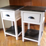 ana white mini farmhouse bedside table diy projects accent pub cloths console clearance dinette linen for round sauder harbor view dining plate mat tall thin end tables solid wood 150x150